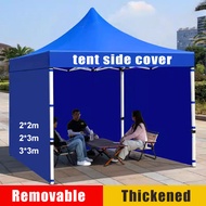 6x6 6x10 10x10 10x15 10x20FT canopy side wall transparent canvas wall canopy khemah tent with cover 