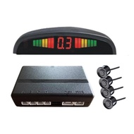 MATA Promo 4-Point Reverse Parking Sensor 4-Point Parking Sensor Lcd Indicator COD