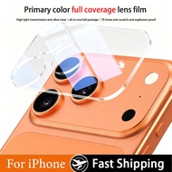 Full Cover 3D Camera Lens For iPhone 17 Air 16 15 14 13 12 11 Pro Lite Plus Ultra 5G 4G 2026 Tempere