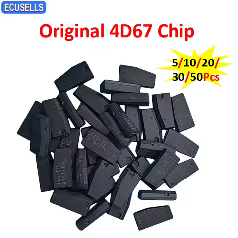 Original 4D (67) 4D67 Chip Carbon Auto Transponder Chips 4D ID 67 Car Key Chip for Toyota Camry Coro