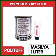 Polituff Polyester Bodyfiller Masilya 1L