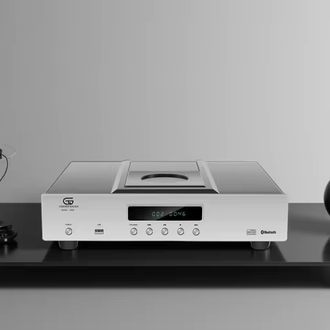 Flagship HIFI CD Player ESS9038Q2M DAC Wireless Bluetooth Fully Balanced OPA2604 OpAmp CD Music Turn