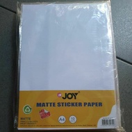 DC 100 pcs Joy Matte Sticker Paper/ Joy Glossy Sticker Paper A4 Label Sticker Waybill Sticker