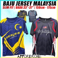 Microfiber Baju Jersi Viral Malaysia M L XL Baju Sukan Futsal Bola Sepak Lelaki/Men Sports Shirt JC Short Sleeve