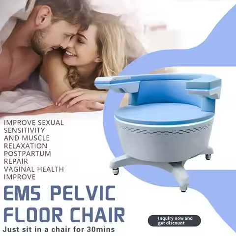 2025EMS Electromagnetic Non-Invasive Pelvic Floor Chair Strengthening Pelvic Muscles Chair Promote P
