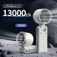 N607高速手持暴力风扇N607 High-Speed Handheld Violent Fan Hanging Neck Office Outdoor Portable Charging Digit