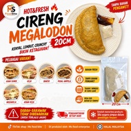 CIRENG MEGALODON JUMBO FREE CHILI OIL - cireng isi 1pcs super jumbo