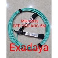 Microbits SFP-10G-AOC-5M, 10G SFP+ Active Optical Cable 5M