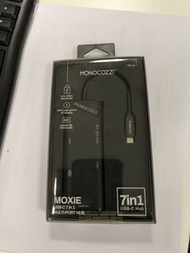 MONOCOZZI  moxie USB-C 7 in 1 multi port hub