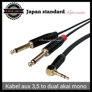 Cable hp to mixer aux to akai cable quality audio cable/ hp to mixer