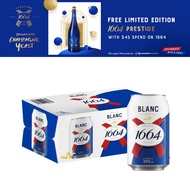 Kronenbourg 1664 Blanc Wheat Beer 320Ml 8s Can