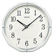 Seiko Clock Wall Clock Radio Wave Analog White Pearl 305×305×47mm KX274W
