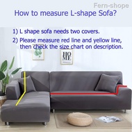 [Local Seller] 【Ship Today】 1/2/3/4 Seater Sofa Cover L Shape Universal Couch Cover Sofa Slipcover Sofa Protector