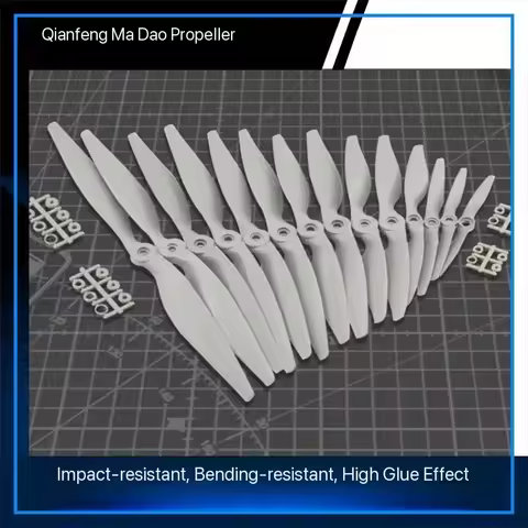 Qianfeng Saber Propeller Fixed Wing Model Aircraft Propeller Leaf Nylon 6x47x5 8x4 8x6 9x6 10x7 12x6