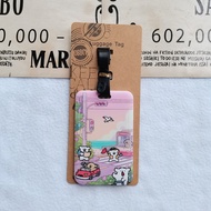 Luggage Tag Name Tag Line Dog Luggage Tag X0XU