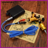 [Sharprepublic] Tattoo Machine /     Power Supply Supper Flex Tattoo Clip Cord Cable Blue