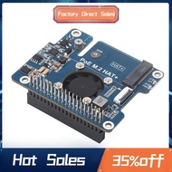For  5 POE M.2 HAT PCIe to M.2 NVMe SSD Expansion Board Gen3 8Gbps  for 2242/2230 M.2 NVMe SSD
