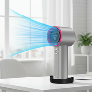 Rechargeable Portable Jet Fan Mini Turbo Fan 100 Level Handheld Fan  Kipas Jet Mudah Alih Boleh Cas 