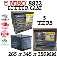 NISO 5 TIER LETTER CASE ART NO:8822 / NISO 8822 LETTER CASE 5 TIER (READY STOCK)