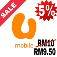 5% U Mobile Top Up &amp; Bill