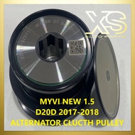 MYVI NEW 1.5CC 4PK D20N 2018 ALTERNATOR PULLEY CLUTCH PULLEY 27415-BZ011