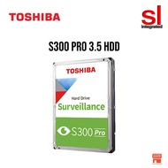 Toshiba S300 Pro 3.5 SATA III 256MB 7200RPM Surveillance HDD (Bare)