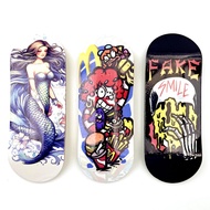 36mm Fingerboard Decks with Heat Transfer Graphics for Professional Finger Skateboard