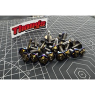 Big Head M6 Titanium It Salaya Bolt