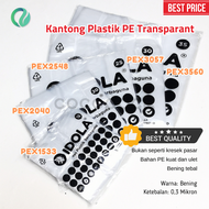 Kantong Kresek Plastik PEX PE Transparant IDOLA