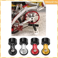 [BlesiyaedMY] Folding Bike Seatpost Easy Wheel EZ Wheel Roller Travel Parking Easywheel