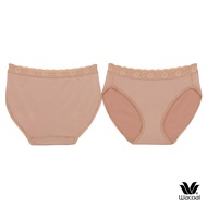 Wacoal Bikini Panty กางเกงในบิกินี่ ขอบลูกไม้ 1ชิ้น รุ่น WU1C35