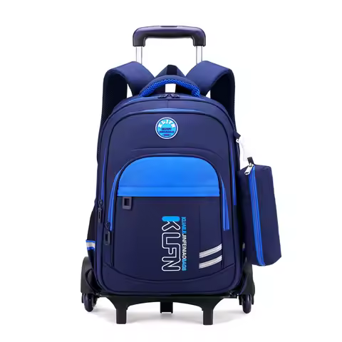 School Wheeled Bags Boys Rolling Backpacks Kids Luggage Wheeled Bags Kids Trolley School Bags School