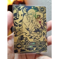 Itachi Uchiha LR "Gold Foil" Kayou Official Naruto Card TCG NR-LR-004 + Sleeves