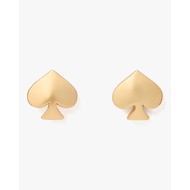 PZY KATE SPADE FULL MATTE GOLD SPADE STUDS
