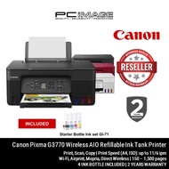 CANON Pixma G3770 Wireless All in One Refillable Ink Tank Printer (Print, Scan, Copy)