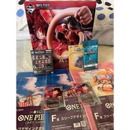 One Piece 1st Prize Lottery - Bonus Cards 2 pieces A Prize F Prize G Prize H