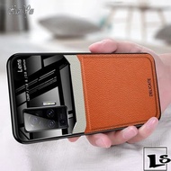 luxury mirror case vivo x50 vivo x50 pro smooth leather - vivo x50