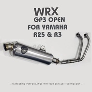 WRX Full System Exhaust GP3 K250 Yamaha R25 & Yamaha R3