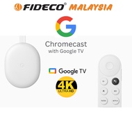 Google Chromecast 4K With Google TV HDR Streaming Device Chrome Cast Google Assistant With Us Power Plug