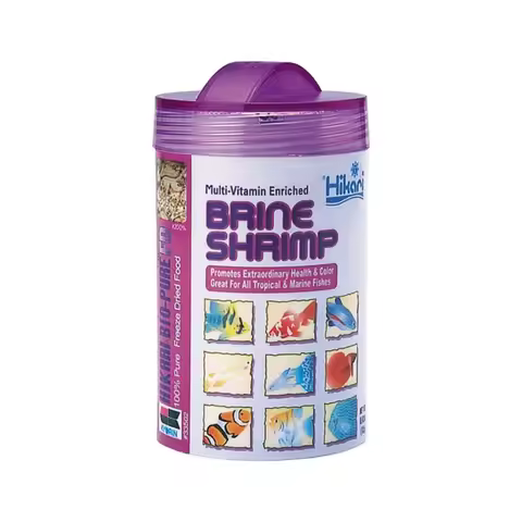 Hikari Brine Shrimp Fish Food Tropical & Marine Fish Growth & Health Diet 12g