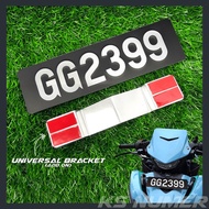 JPJ FONT | NOMBOR PLAT MOTOR DEPAN | PLAT BESI KETUK MOTOR | MOTOR BRACKET PLAT DEPAN | PLATE ALUMIN