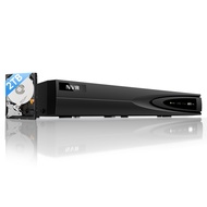 4K 8CH POE NVR 7608, 8 Channel PoE Port NVR, 4K/5MP/4MP/3MP/1080P HD Network Video Recorder with Aud