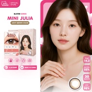 Kitty Kawaii Contact Lens : Mini Julia Light Brown (Blister pack) - คอนแทคเลนส์รายเดือน