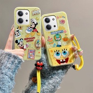 Casing Redmi 15C Casing 2-in-1 PC hard frosted feel phone Casing TY-GDKSS