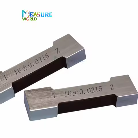 Precision key way width plug gauge go no-go gage N9 P9 Js9feeler gauge keyway groove gauge for measu