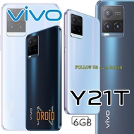 Handphone VIVO Y21T 6/128 - GARANSI RESMI - HP VIVO Y21 T 6/128 - RAM
