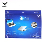 Notebook Protective Film 3 in 1 Set Screen Protective Film+Keyboard Protective Film+Shell Protective