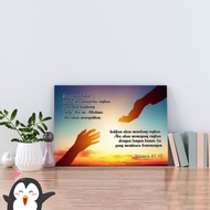 [DECORATION] The verse of Bible Jesus 41:10 wooden wall displays, birthday gifts, church comments