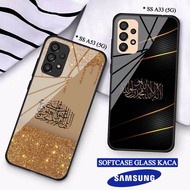 Softcase Glass Kaca SAMSUNG A33(5G) A53(5G) - Casing hp SAMSUNG A33(5G) A53(5G) [ S20 ].