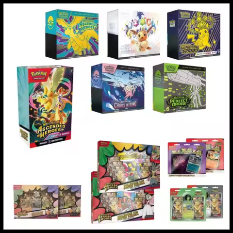 Pokémon Card English Version PTCG ME2.5 Mega Evolution Ascended Heroes ETB M4 Quick Dragon Ninja Fro